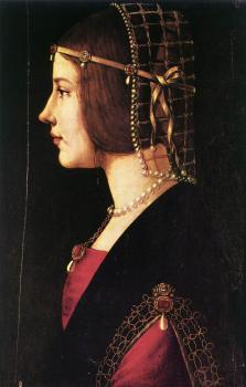 Giovanni Ambrogio De Predis : Portrait of a Woman